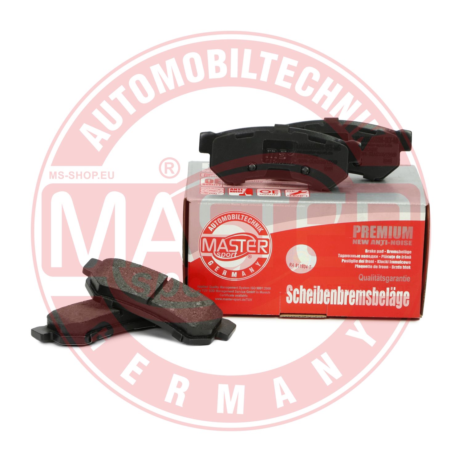 Placute frana MASTERSPORT GERMANY 13046056632N-SET-MS